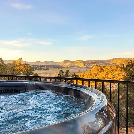 Overlook Cabin. Romantic Views Fire Pit/Hot Tub & Zion Adventure Orderville Exterior photo
